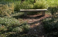 New Haven Urban Garden, Bench