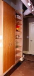 Factory to Town House Conversion, Custom Hallway Storage, Wooster Square, New Haven